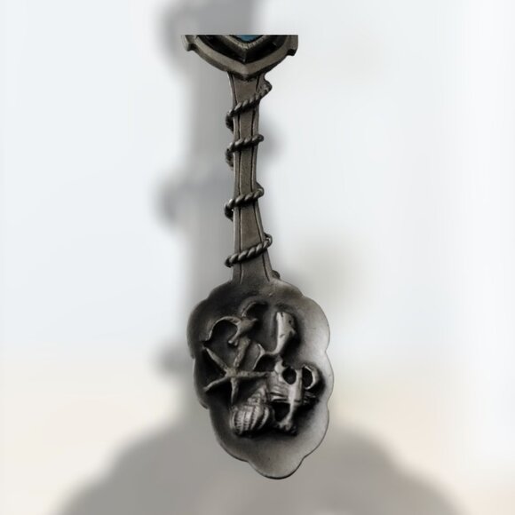 Holland-America Line Souvenir Spoon MS Veendam - Made by Fort Pewter - Picture 6 of 8